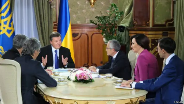 Янукович і журналісти