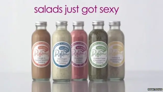 Aderezos para ensalada Righteous