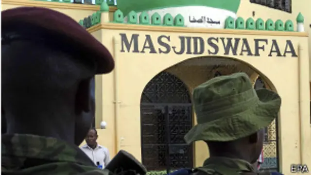 केन्या में मस्जिदों पर छापा