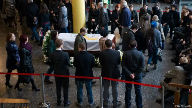 Похороны Кахи Бендукидзе