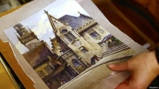 Акварель Гитлера 1914 года