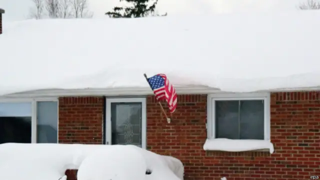 امریکہ کی شمال مشرقی ریاستیں نومبر 2014 میں بھی شدید برفانی طوفان کی زد میں آئی تھیں