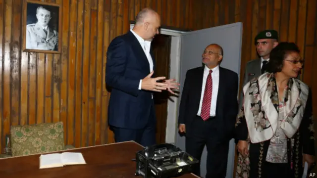 Премьер-министр Албании и гости