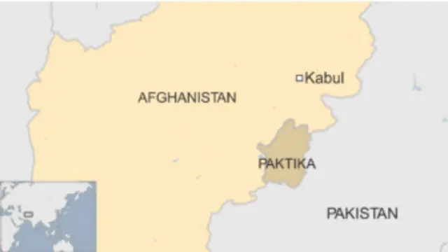 د پکتیکا د والي ویاند ویلي چې ځانمرګی برید د والیبال د سیالۍ پرمهال وشو.