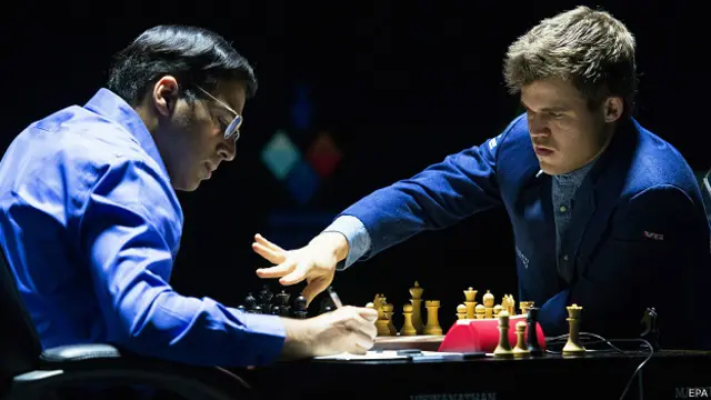 Виши Ананд и Магнус Карлсен