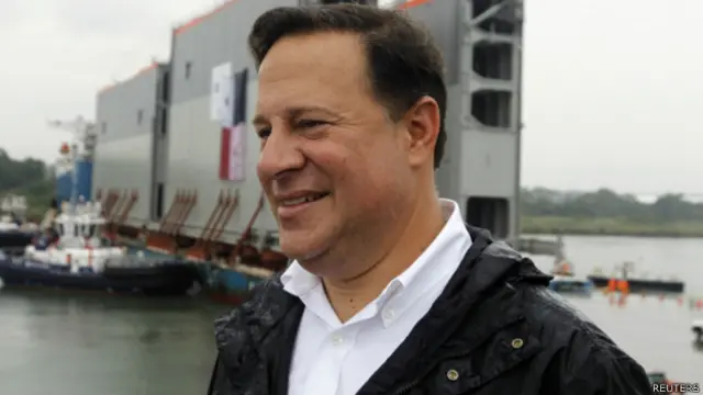 巴拿馬總統胡安•卡洛斯•巴雷拉（12/11/2014）