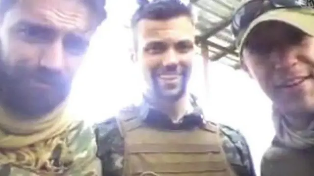 خدم ريد (يسار) وهيوغس (يمين) في أفغانستان