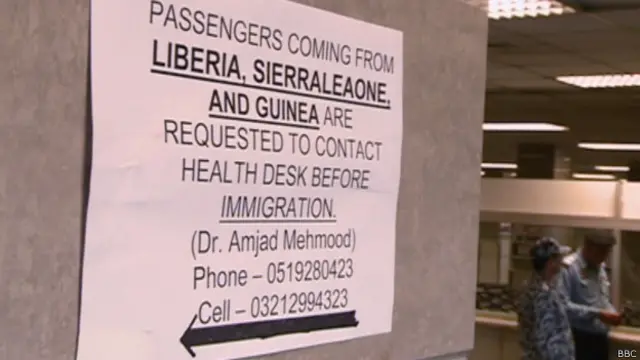 یہ جاننا زیادہ اہم ہے کہ کوئی مسافر ایبولا سے متاثرہ کسی ملک سے تو نہیں آ رہا 