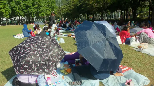 Tenaga kerja Indonesia di Hong Kong