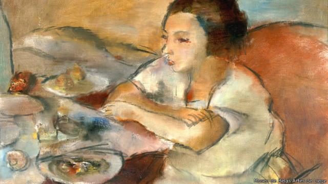 Em 1939, um lote de telas foi selecionado para um leilão para financiar a expansão nazista. Entre elas ‘O Almoço’, do pintor búlgaro Jules Pascin, da renomada Escola de Paris