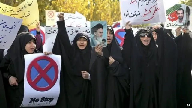 Демонстрация в Тегеране