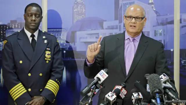 Agentes de policía de Cleveland