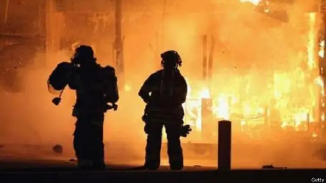 फर्गसन, मिज़ूरी, अमरीका, दंगा