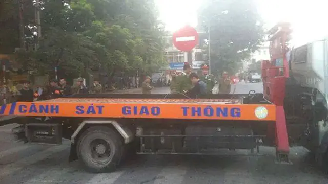 Các nhân chứng có mặt trước tòa nói lực lượng an ninh có mặt đông đảo