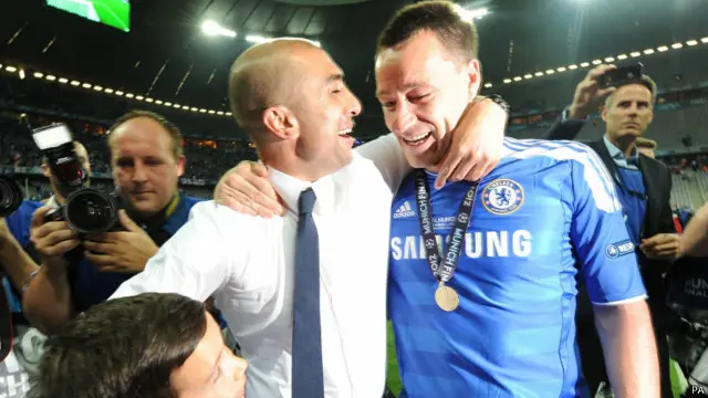 Roberto Di Matteo dan John Terry