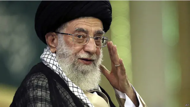 المرشد الايراني آية الله علي خامنئي