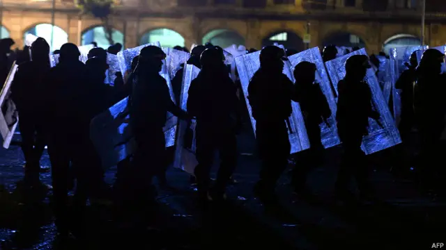 Protestas en México