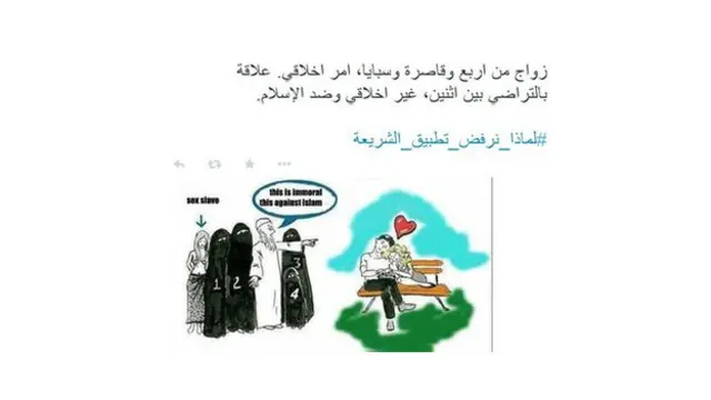 ’چار عورتوں، کم عمر لڑکیوں اور کنیزوں سے شادی اخلاقی طور پر درست لیکن دو غیر شادی شدہ افراد کا رضامندی سے ایک دوسرے سے ملنا غیر اسلامی اور اخلاقیات سے روگردانی‘