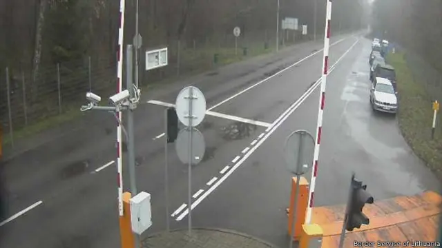 КПП на российско-литовской границе