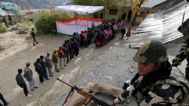 इस समय जम्मू कश्मीर में विधानसभा चुनाव हो रहे हैं