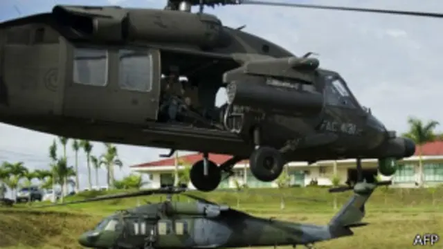 Helicóptero del ejército