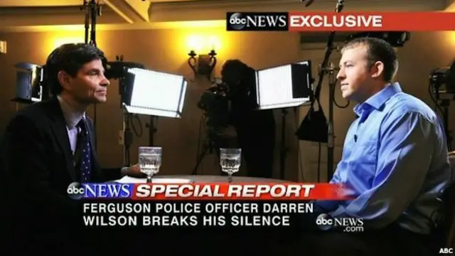 Даррен Уилсон говорит, что его совесть чиста