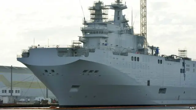 Chiêc tàu chiến lớp Mistral thứ nhì, Sevastopol, được lên kế hoạch để bàn giao vào cuối năm sau