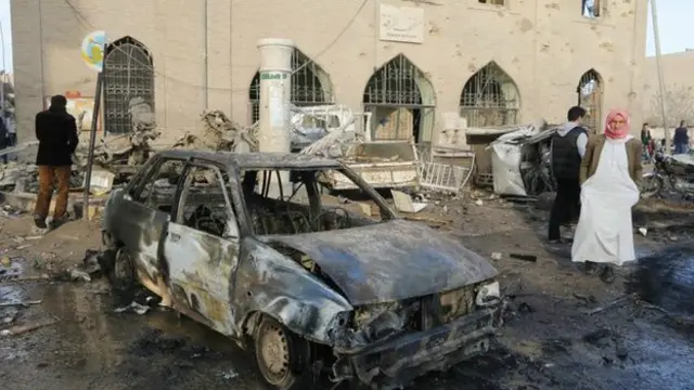 یکی از حملات در نزدیکی موزه رقه انجام شد