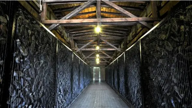 В музеї Майданек демонструють 56 000 черевиків жертв Голокосту