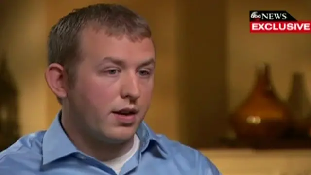 دارن ویلسون به شبکه ای بی سی گفته است وجدانی آسوده دارد.