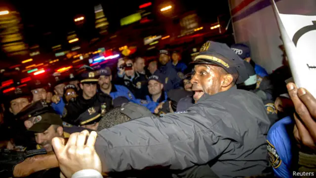 تظاهرات اعتراضی نیویورک