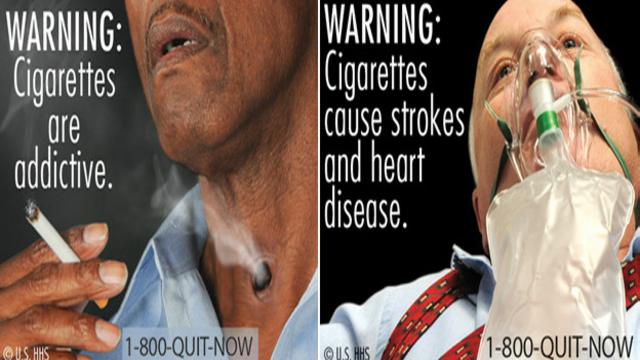 Anúncios anti-tabaco nos EUA