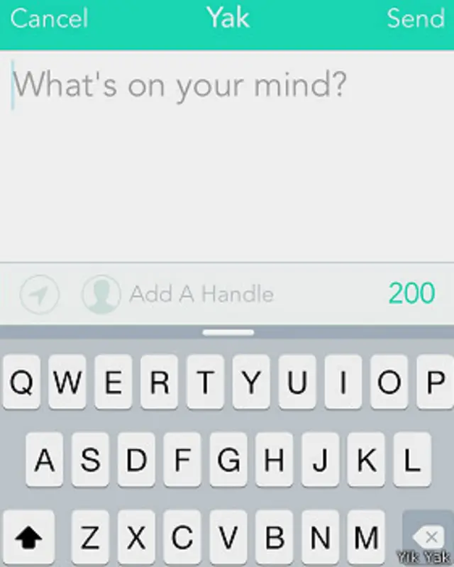 "¿Qué tienes en mente?", pregunta la app.