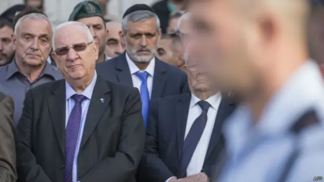  الرئيس الإسرائيلي، روفين ريفلين