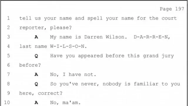 Declaración de Wilson.