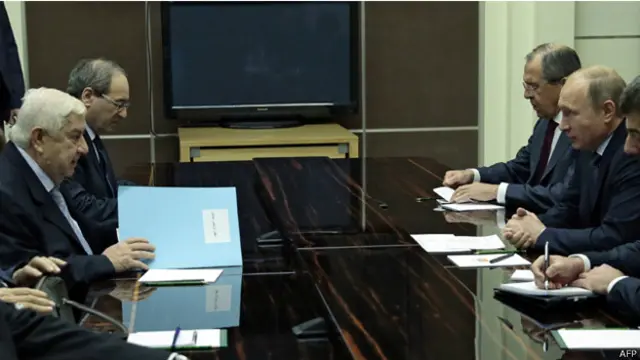 جرى الاجتماع في منتجع سوتشي المطل على البحر الاسود