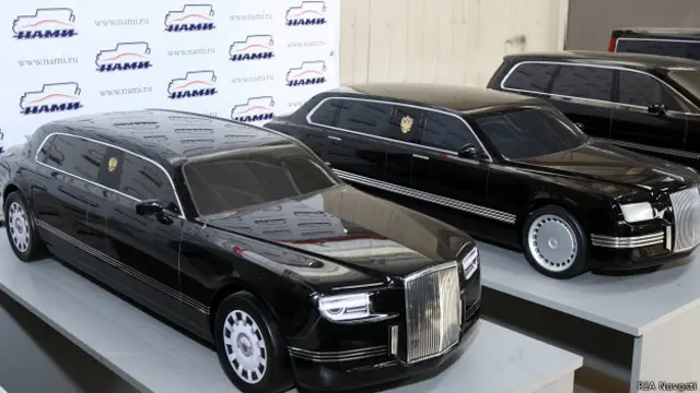 Макеты лимузинов проекта "Кортеж"