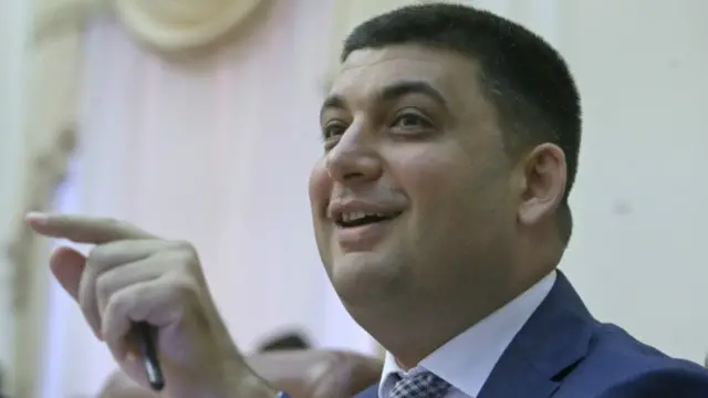 Владимир Гройсман в Виннице поддержал свою партию "Винницкая европейская партия" и ее кандидата в мэры