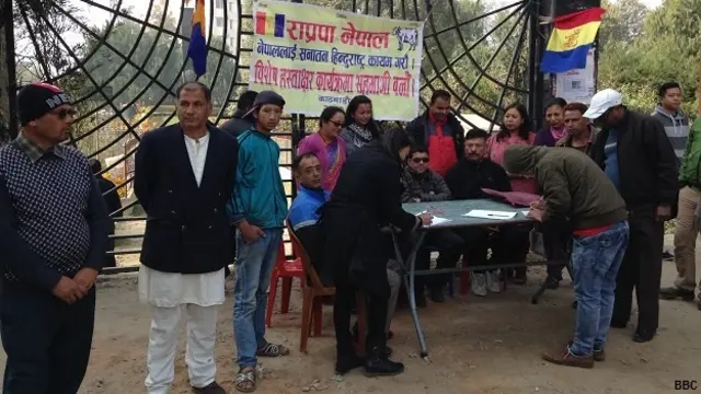 नेपाल हिंदू राष्ट्र, हस्ताक्षर अभियान