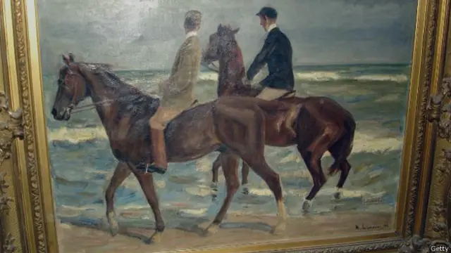 "Всадники на пляже"