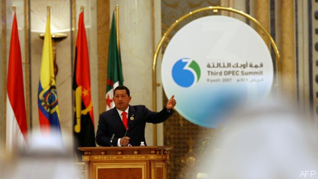 Hugo Chávez en la OPEP