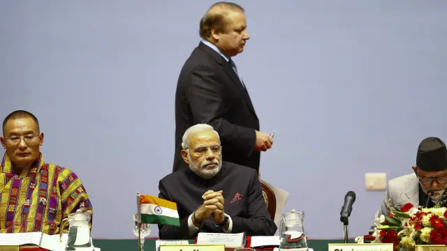 یہ بات نریندر مودی نے نواز شریف کی بیٹی مریم شریف کے ٹوئٹر اکاؤنٹ پر لکھی