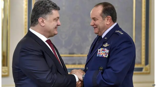 آقای بریدلف برای گفتگو با رهبران عالیرتبه اوکراین در این کشور حضور دارد.