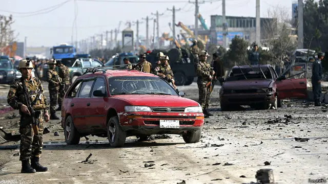 جمعرات کو بھی طالبان حملہ آورنے کابل کے سفارتی علاقے میں قائم ایک گیسٹ ہاؤس کو نشانہ بنایا تھا