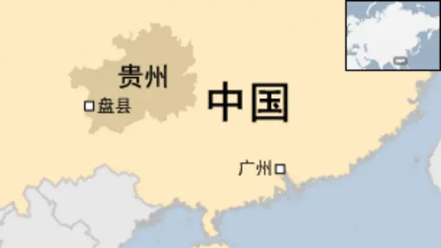 貴州地圖