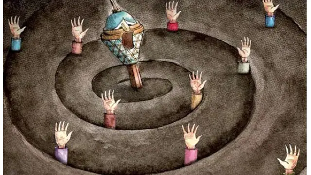 کارتون محمدعلی خلجی، جهان صنعت