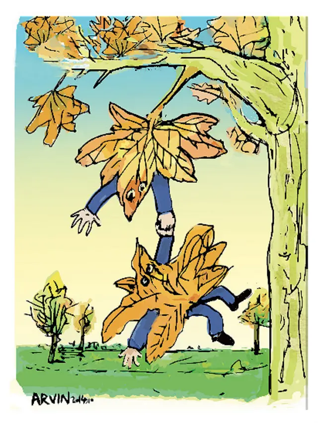 کارتون آروین، روزنامه اعتماد