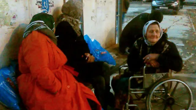 Бездомные женщины