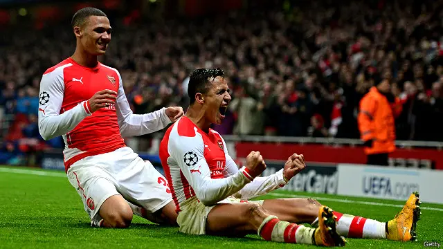 سانشيز احرز الهدف الثاني