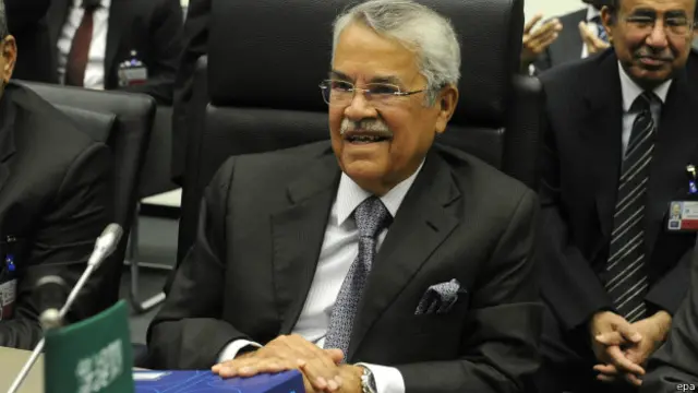 ministro petrolero de arabia